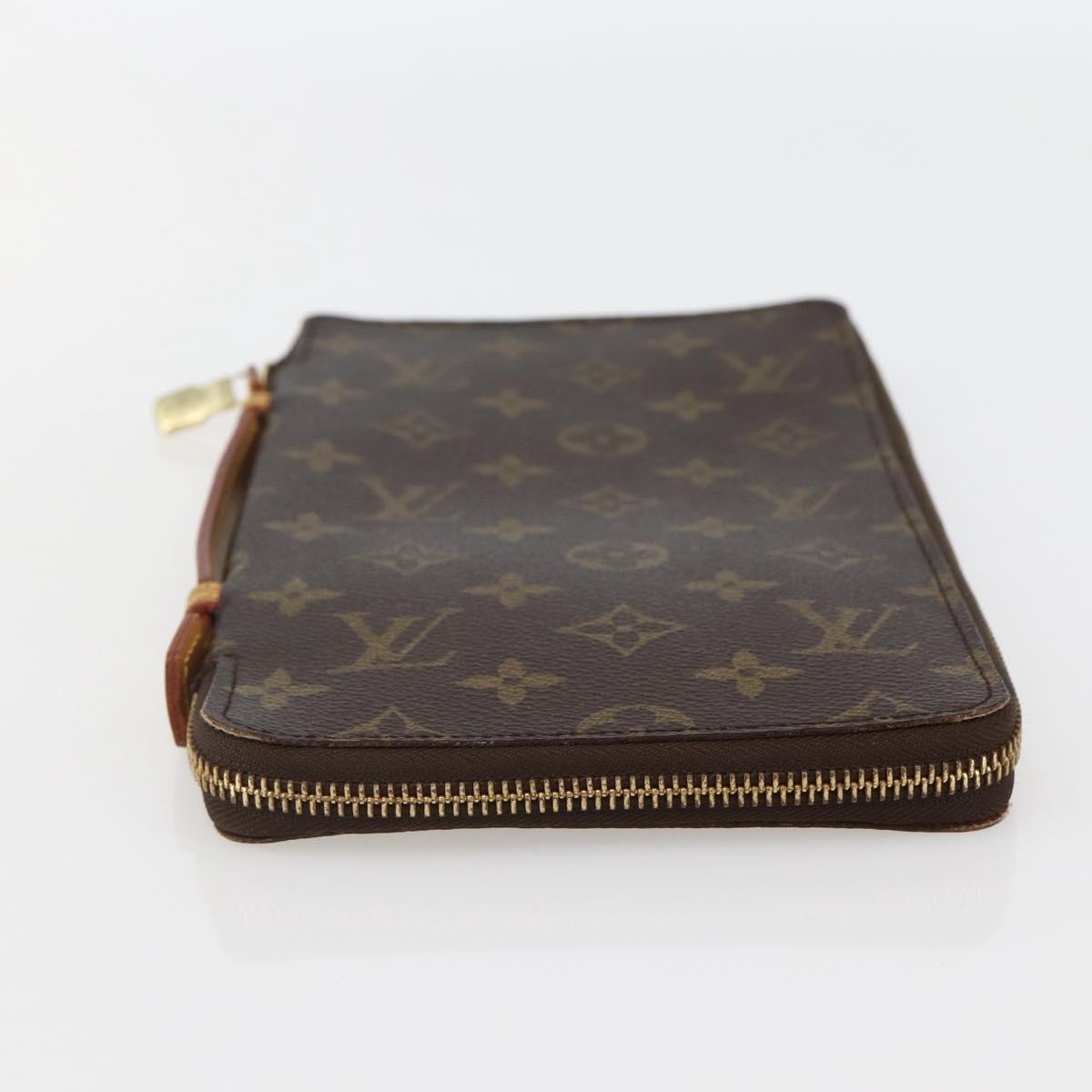 LOUIS VUITTON Monogram Organizer De Voyage Travel Case M60120 LV Auth 144931