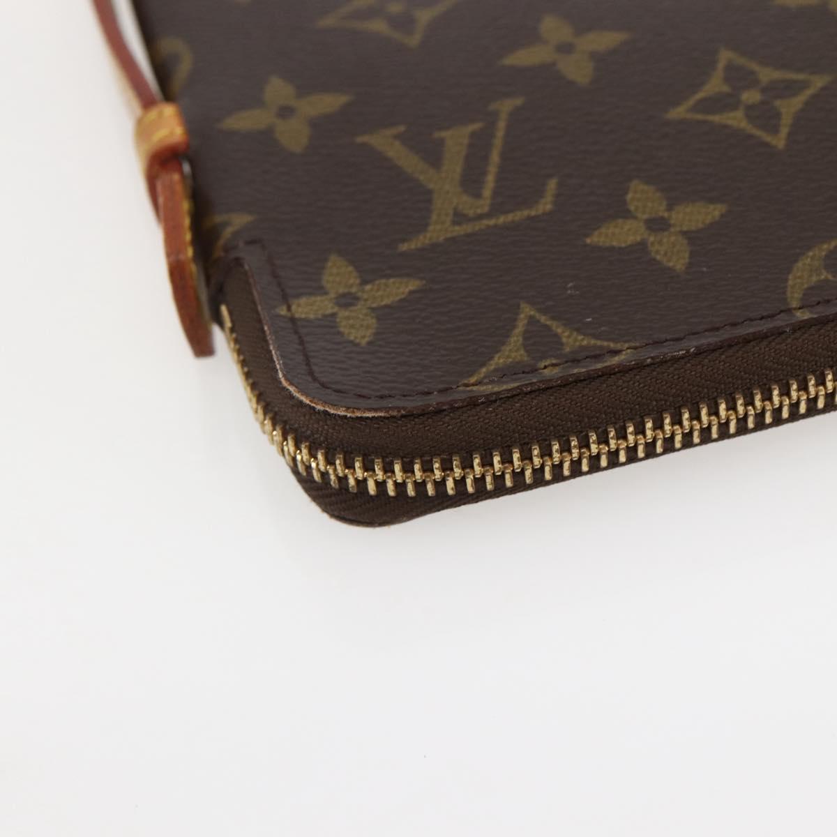 LOUIS VUITTON Monogram Organizer De Voyage Travel Case M60120 LV Auth 144931