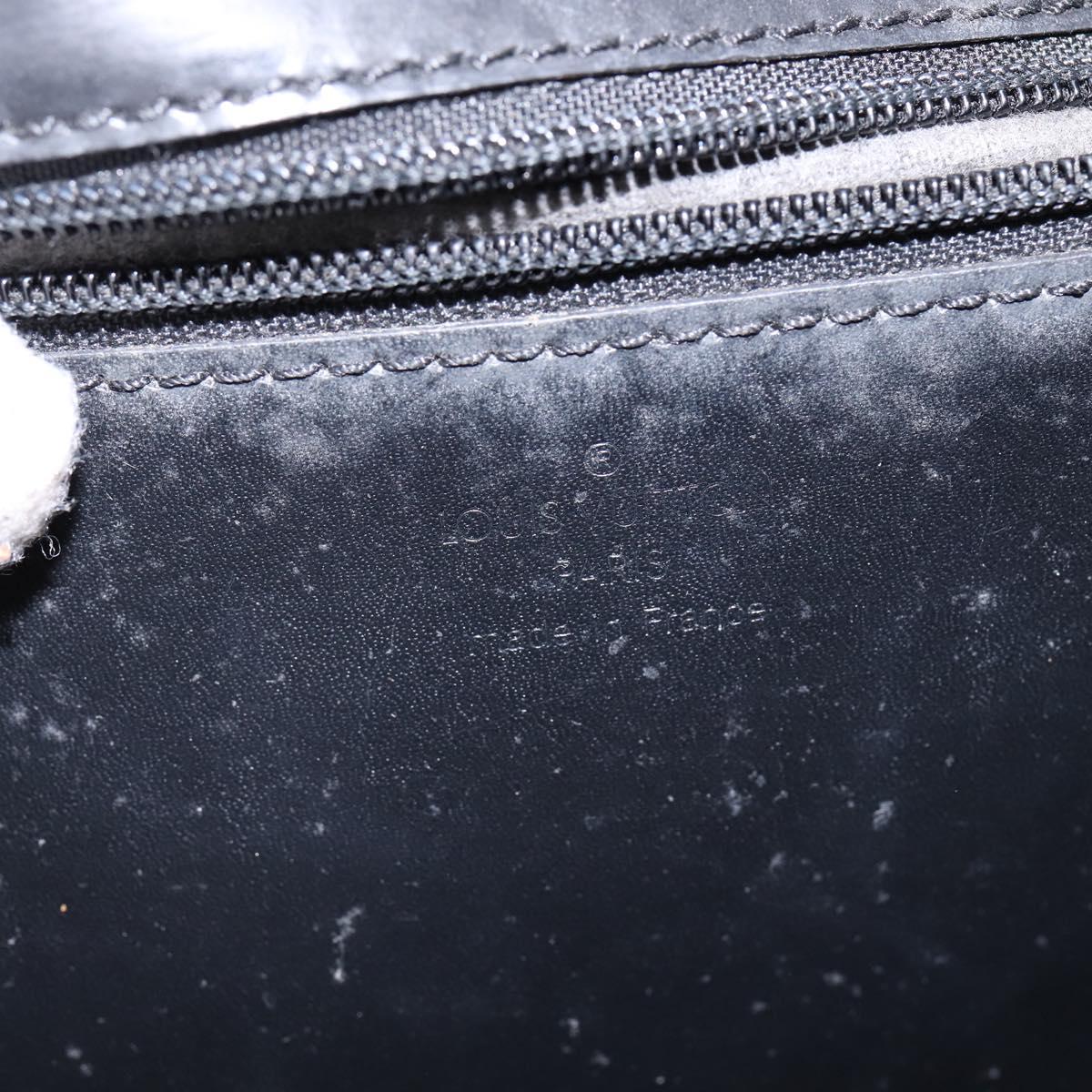 LOUIS VUITTON Epi Pochette Arche Shoulder Bag Black Noir M52572 LV Auth 144945