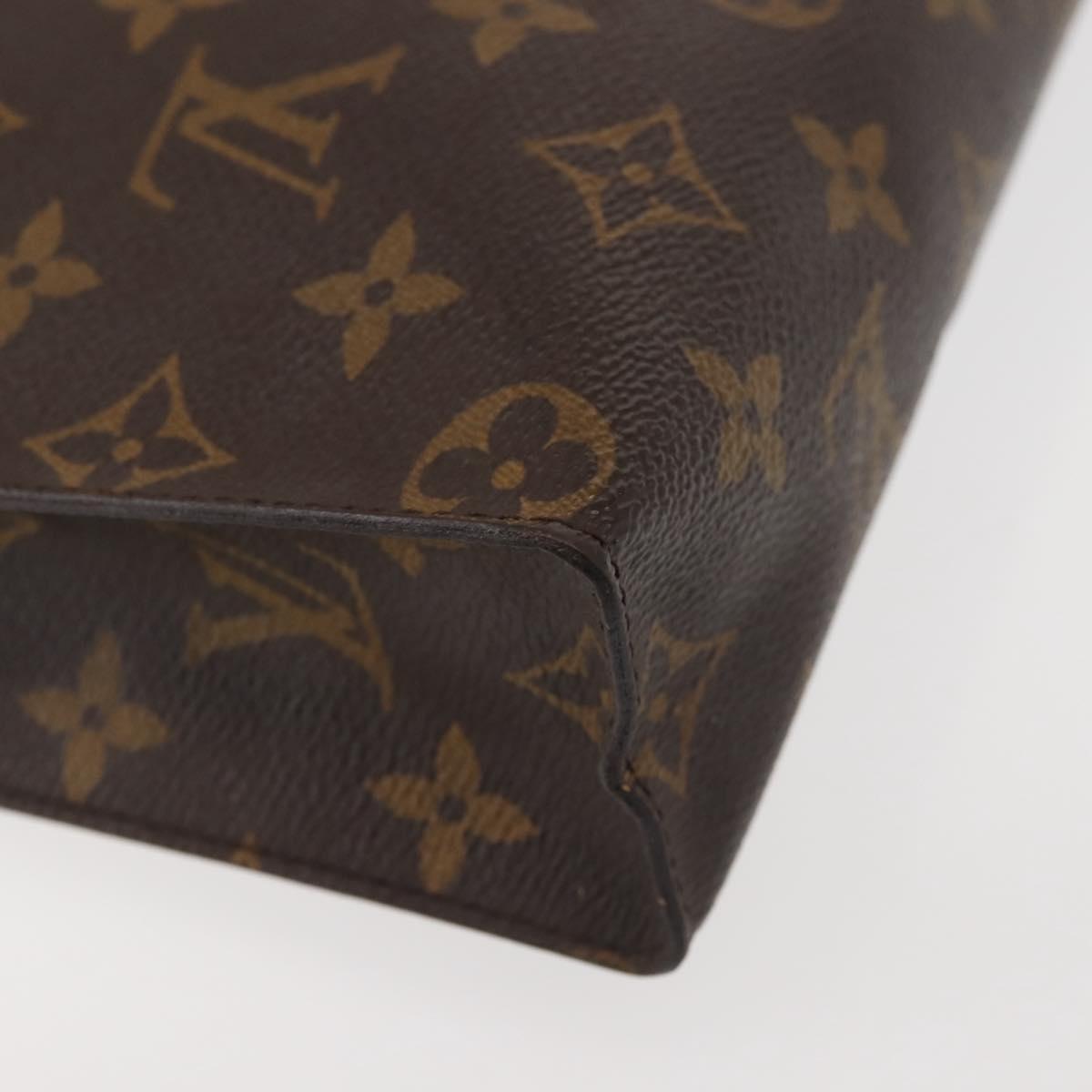 LOUIS VUITTON Monogram Poche Toilette 26 Pouch M47542 LV Auth 144952