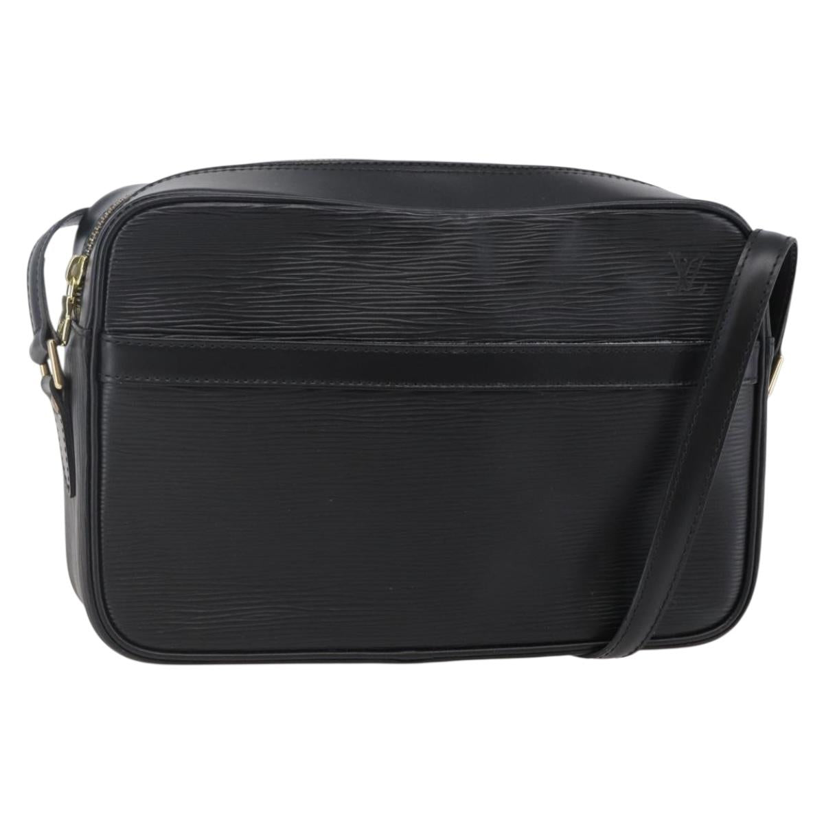 LOUIS VUITTON Epi Trocadero 27 Shoulder Bag Black M52312 LV Auth 144997