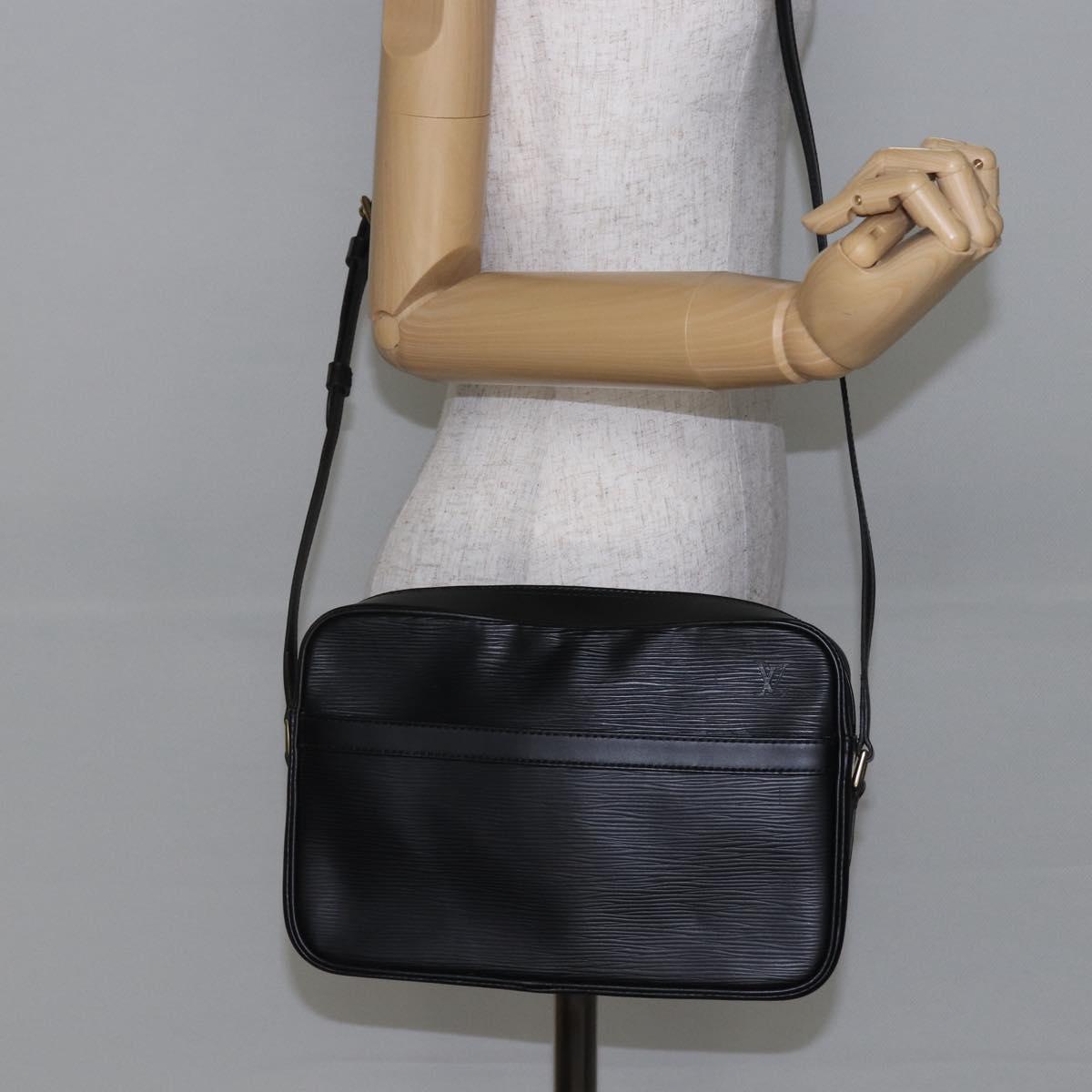 LOUIS VUITTON Epi Trocadero 27 Shoulder Bag Black M52312 LV Auth 144997