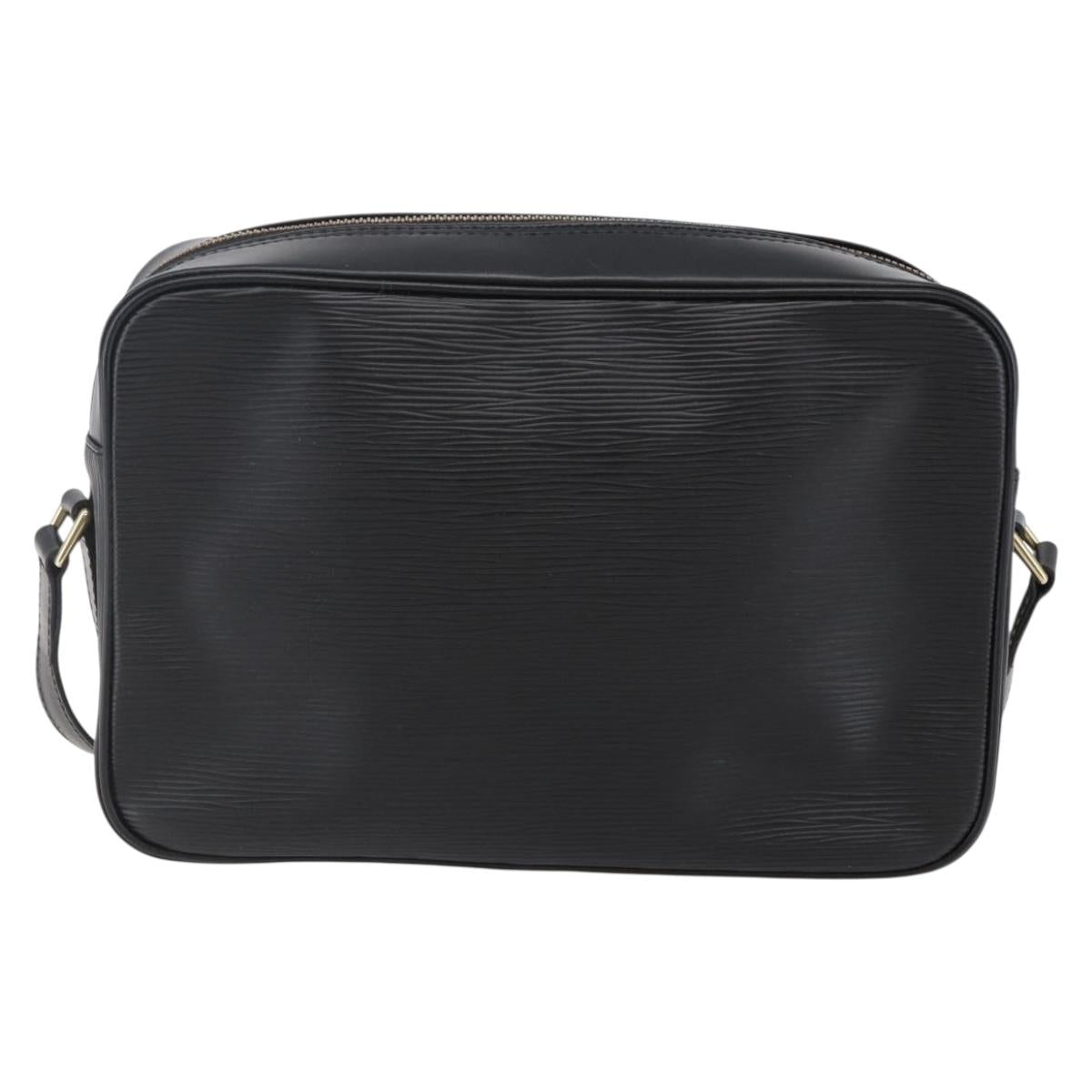 LOUIS VUITTON Epi Trocadero 27 Shoulder Bag Black M52312 LV Auth 144997