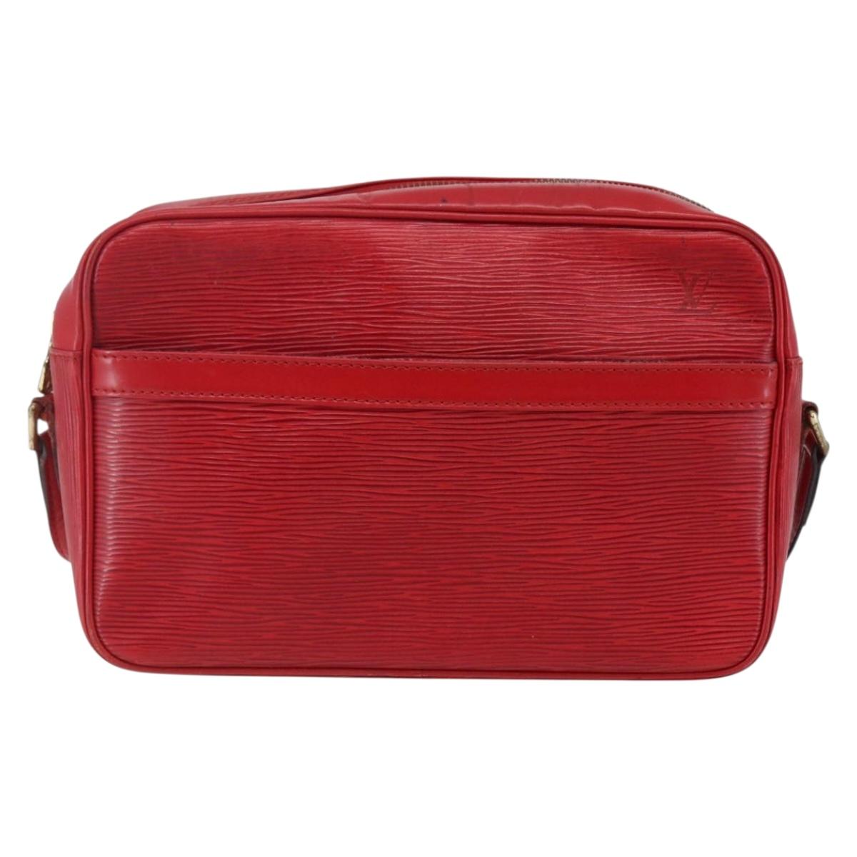 LOUIS VUITTON Epi Trocadero 27 Shoulder Bag Red M52317 LV Auth 144998