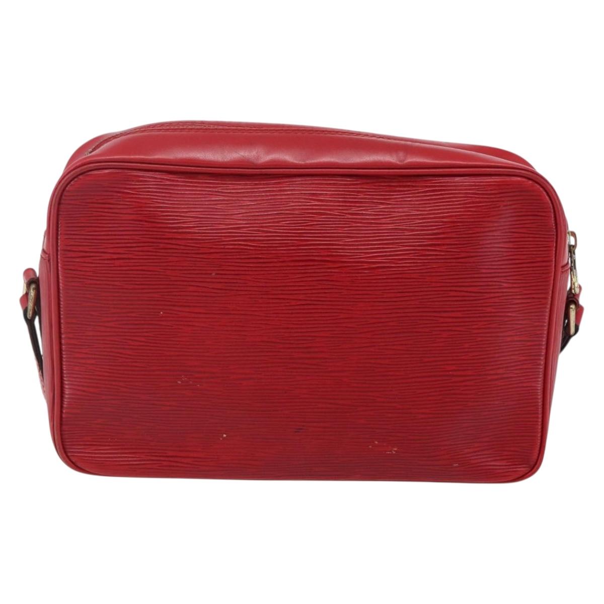 LOUIS VUITTON Epi Trocadero 27 Shoulder Bag Red M52317 LV Auth 144998