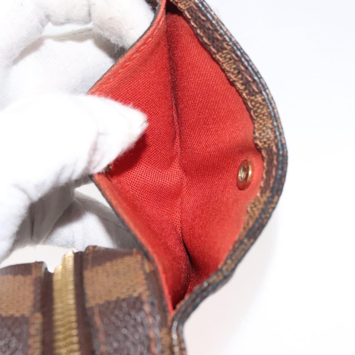 LOUIS VUITTON Damier Ebene Geronimos Shoulder Bag N51994 LV Auth 145000