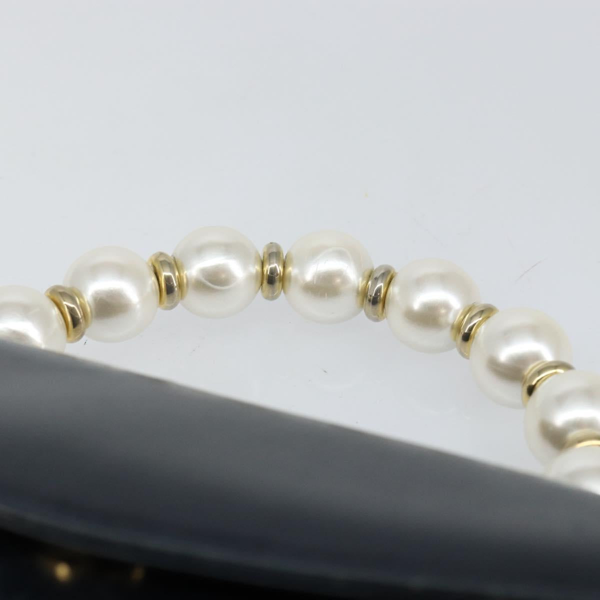 Salvatore Ferragamo Hand Bag Leather Navy Gold Auth 145028