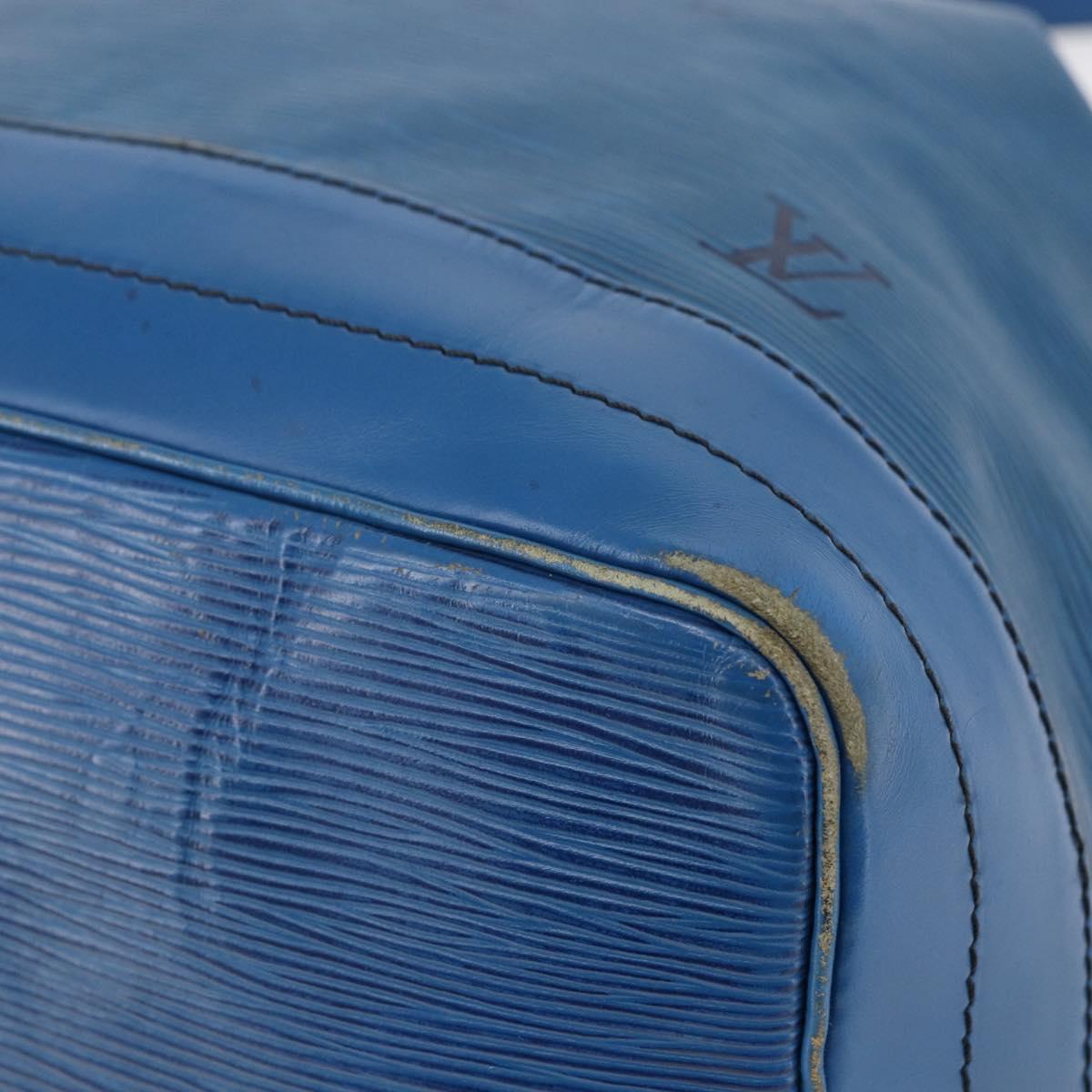 LOUIS VUITTON Epi Noe Shoulder Bag Toledo Blue M44005 LV Auth 145031