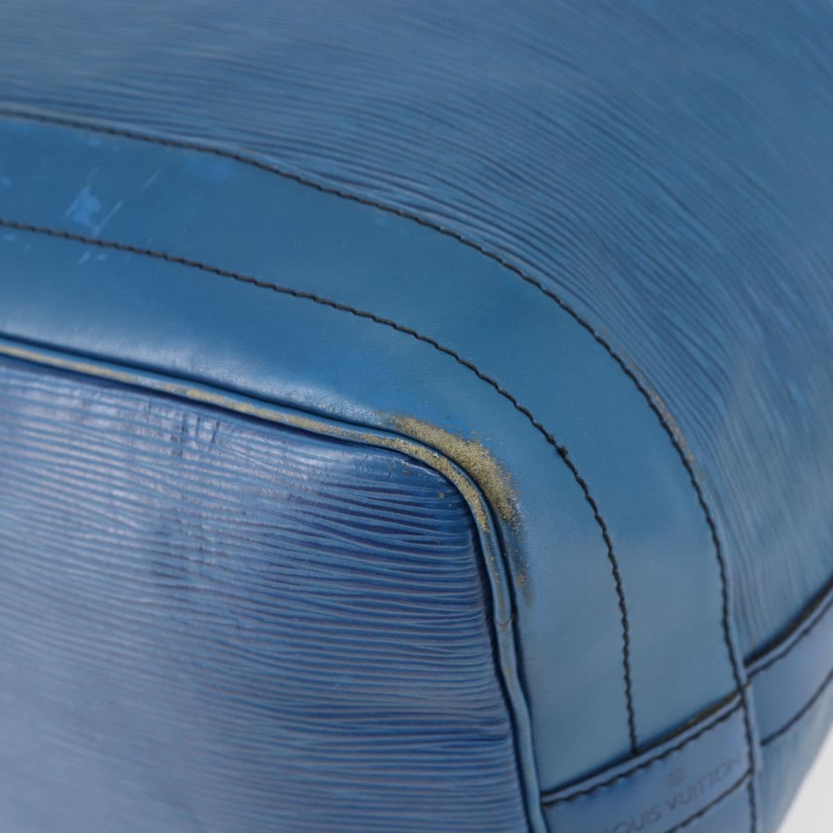 LOUIS VUITTON Epi Noe Shoulder Bag Toledo Blue M44005 LV Auth 145031