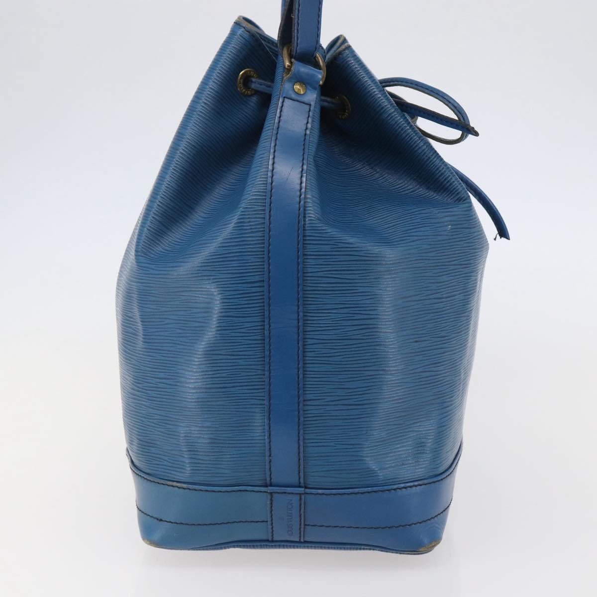 LOUIS VUITTON Epi Noe Shoulder Bag Toledo Blue M44005 LV Auth 145031