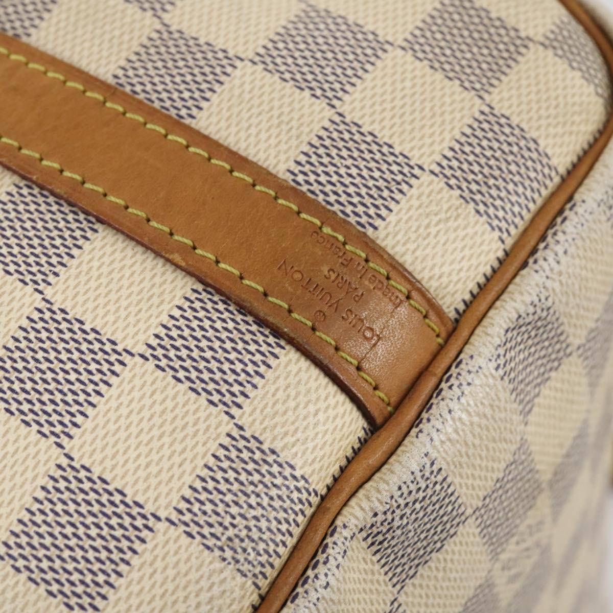 LOUIS VUITTON Damier Azur Speedy Bandouliere 25 Hand Bag N41000 LV Auth 145036