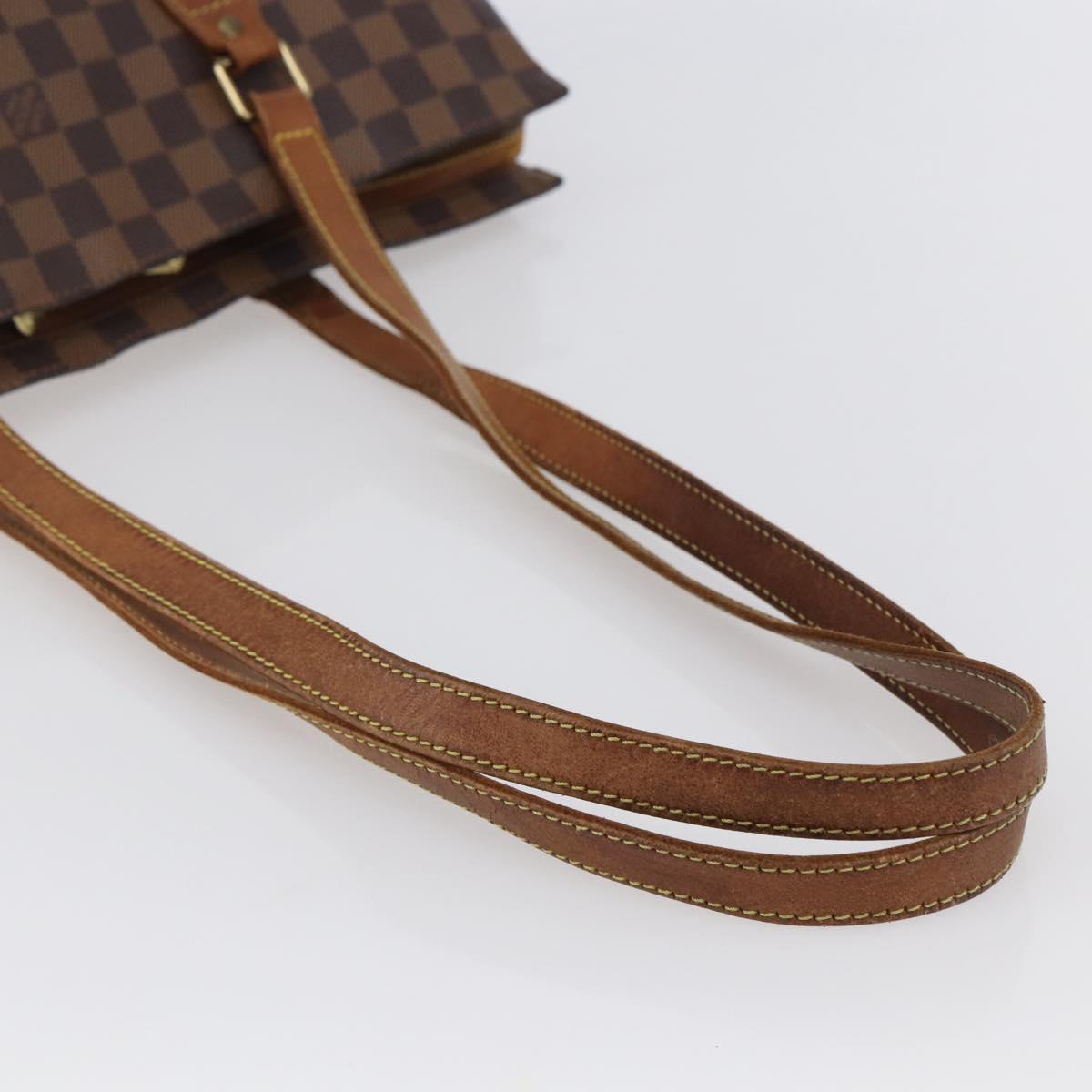 LOUIS VUITTON Damier Ebene Colombine Bag 100th anniversary N99037 Auth 145038