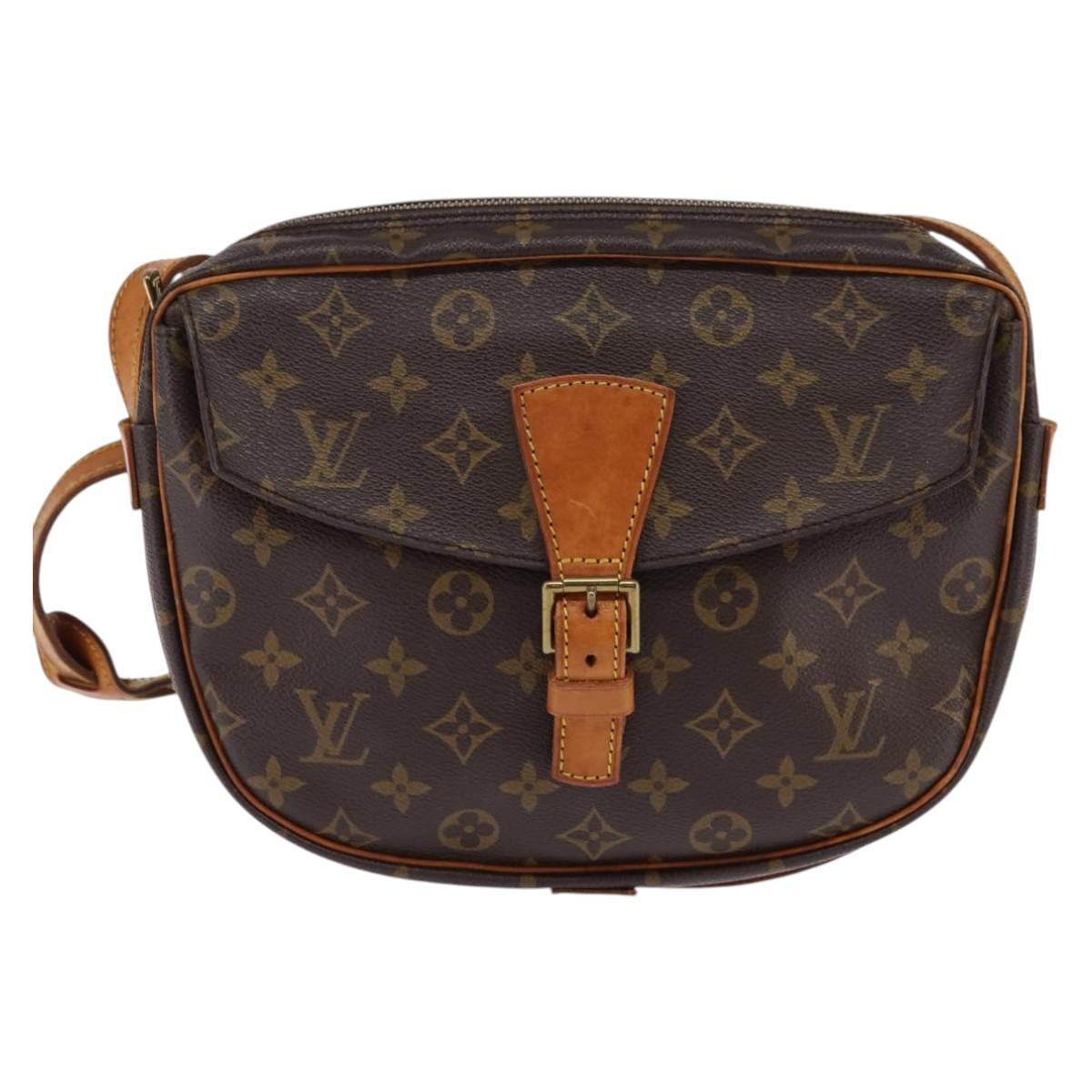 LOUIS VUITTON Monogram Jeune Fille GM Shoulder Bag M51225 LV Auth 145042