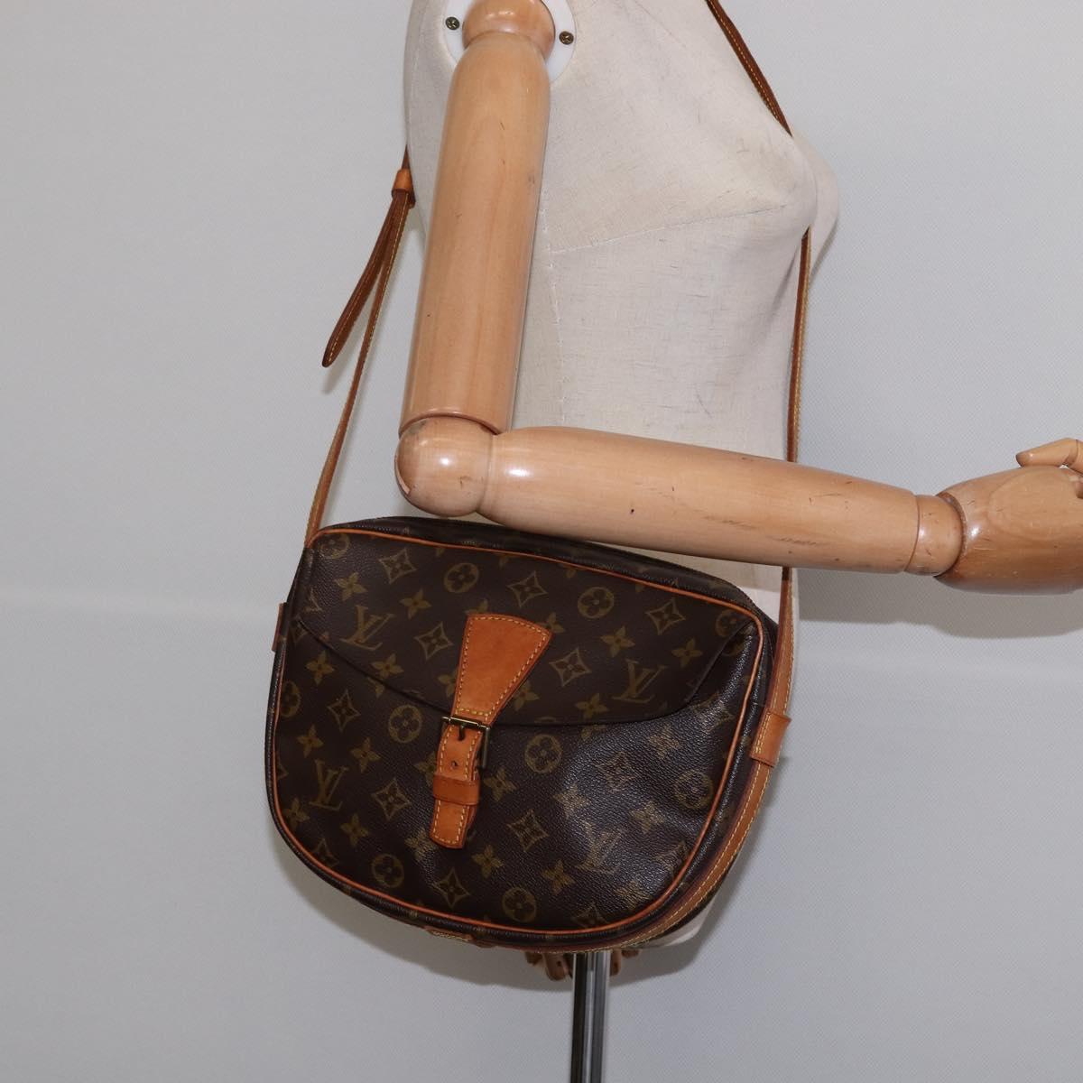 LOUIS VUITTON Monogram Jeune Fille GM Shoulder Bag M51225 LV Auth 145042