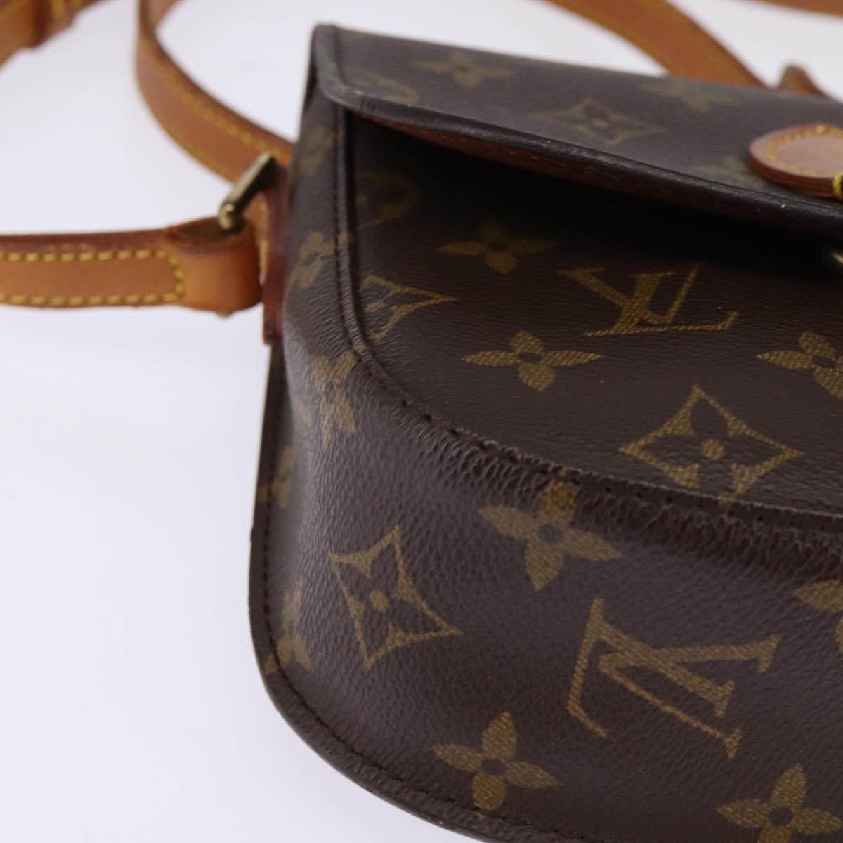 LOUIS VUITTON Monogram Saint Cloud PM Shoulder Bag M51244 LV Auth 145043
