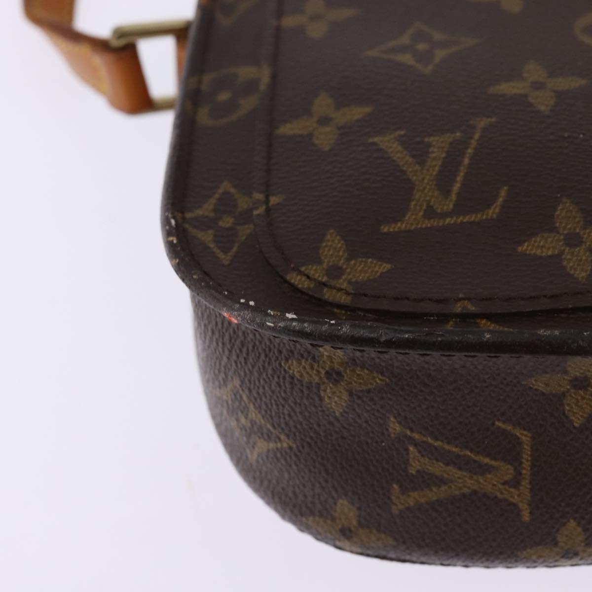 LOUIS VUITTON Monogram Saint Cloud PM Shoulder Bag M51244 LV Auth 145043
