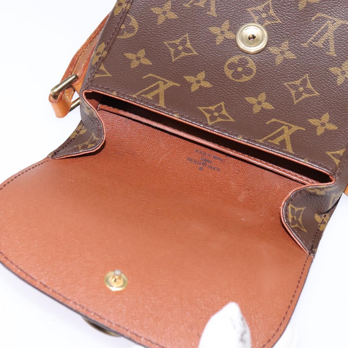 LOUIS VUITTON Monogram Saint Cloud PM Shoulder Bag M51244 LV Auth 145043