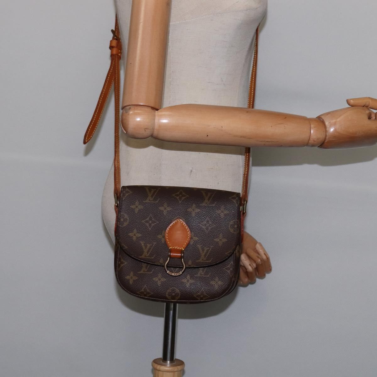 LOUIS VUITTON Monogram Saint Cloud PM Shoulder Bag M51244 LV Auth 145043