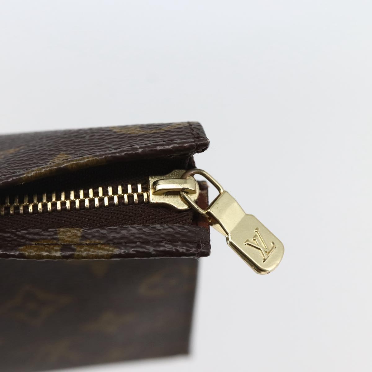 LOUIS VUITTON Monogram Poche Toilette 26 Pouch M47542 LV Auth 145045