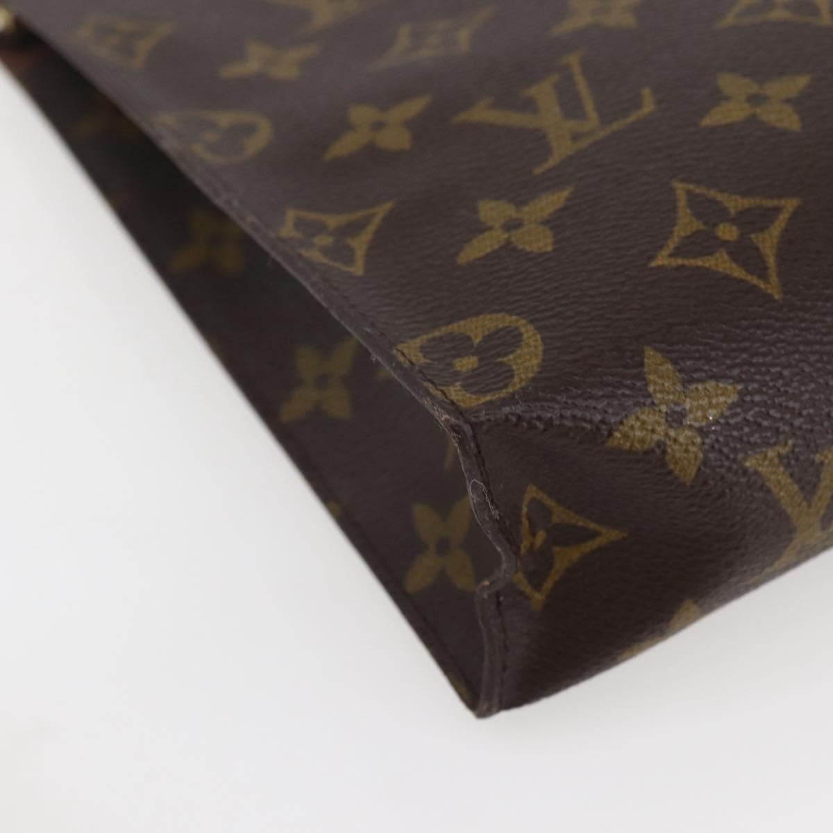 LOUIS VUITTON Monogram Poche Toilette 26 Pouch M47542 LV Auth 145045