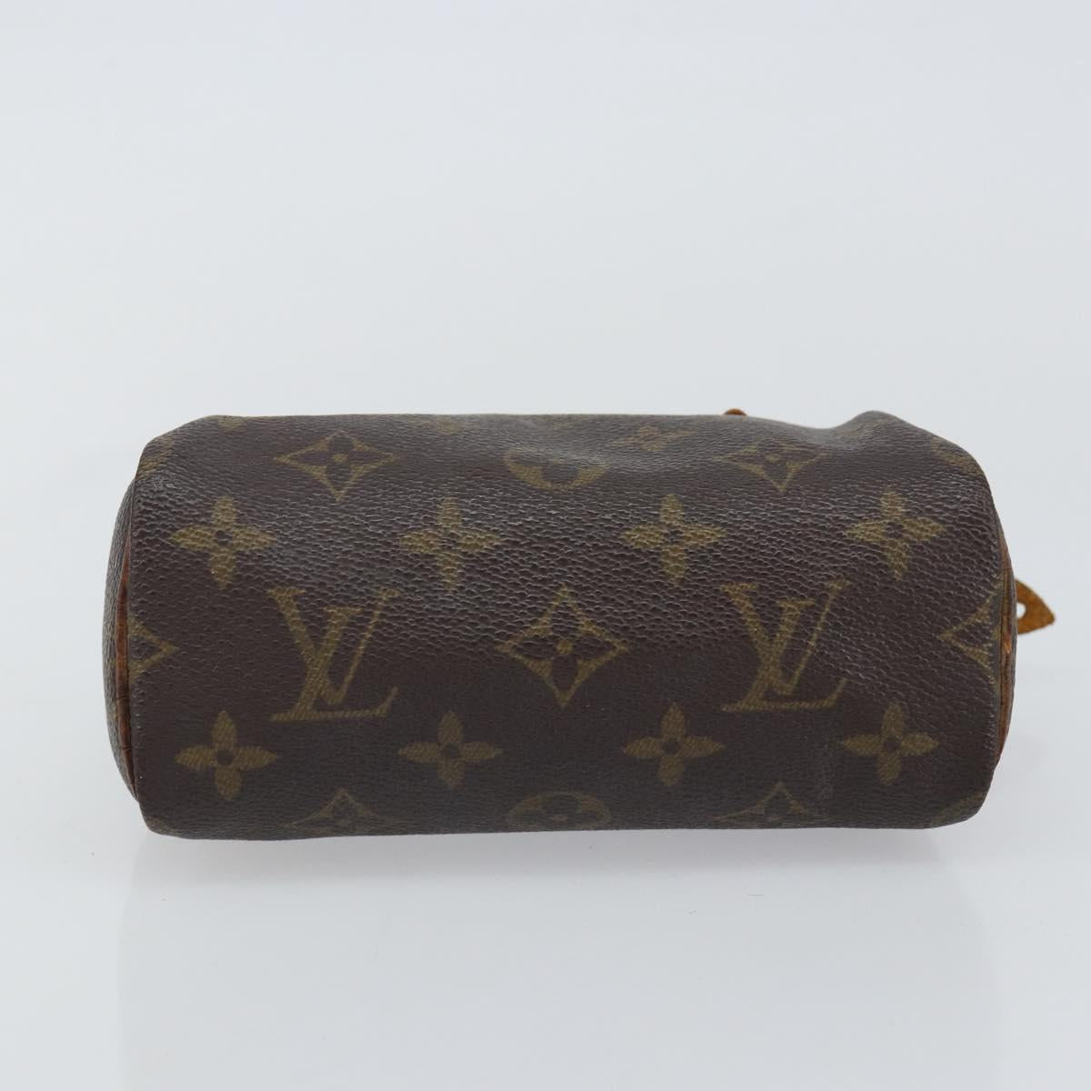 LOUIS VUITTON Monogram Mini Speedy Hand Bag M41534 LV Auth 145047