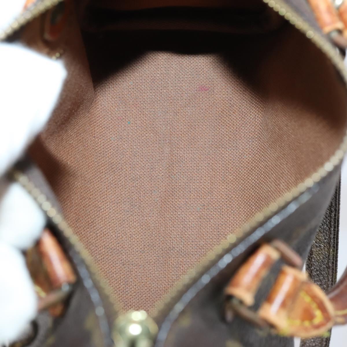 LOUIS VUITTON Monogram Mini Speedy Hand Bag M41534 LV Auth 145048
