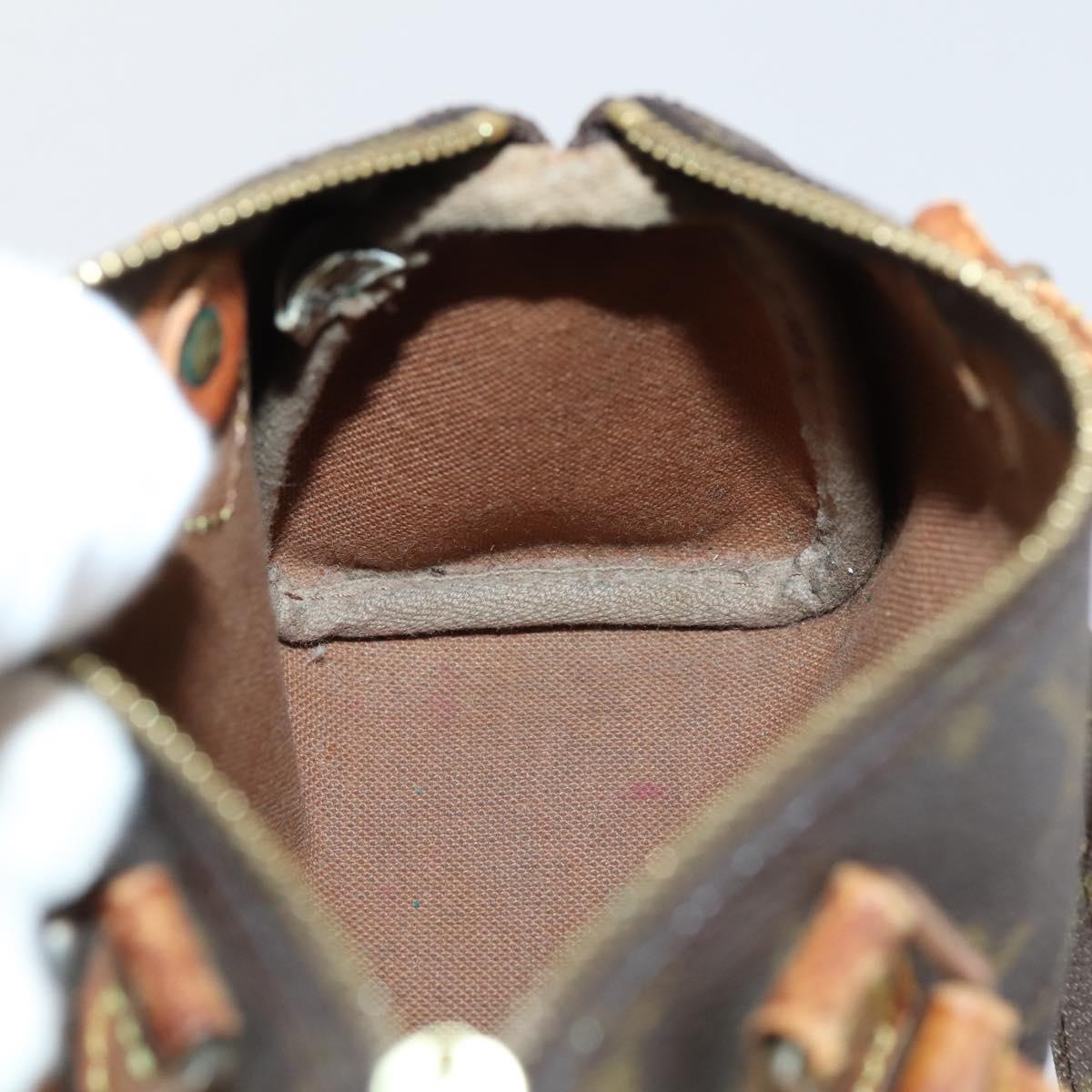 LOUIS VUITTON Monogram Mini Speedy Hand Bag M41534 LV Auth 145048