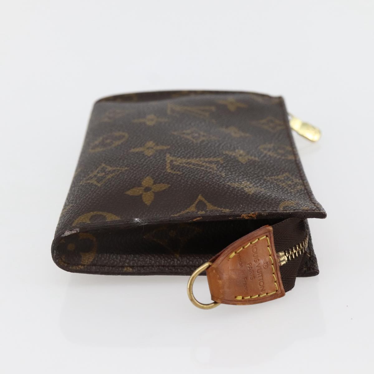 LOUIS VUITTON Monogram Bucket PM Accessory Pouch LV Auth 145050