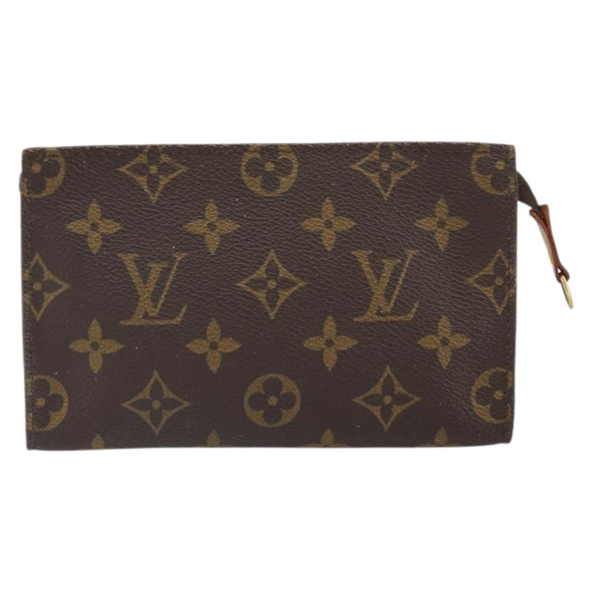 LOUIS VUITTON Monogram Bucket PM Accessory Pouch LV Auth 145051