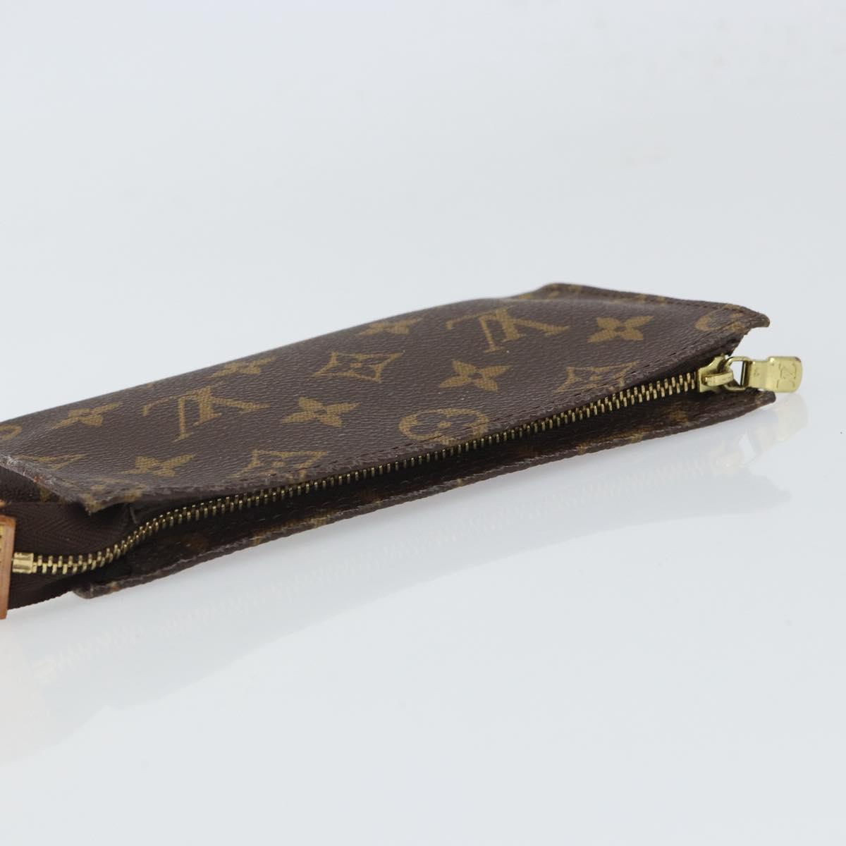 LOUIS VUITTON Monogram Bucket PM Accessory Pouch LV Auth 145051