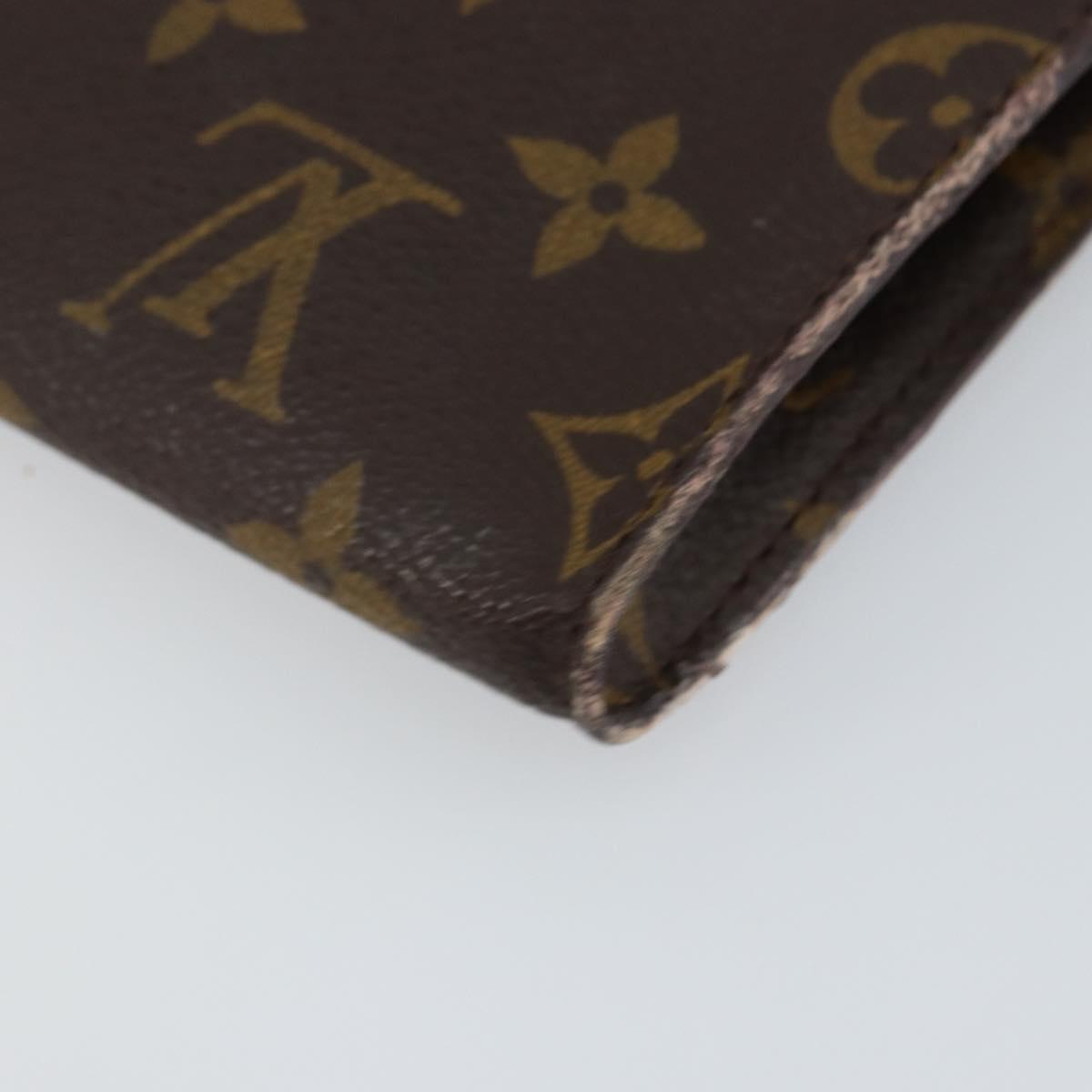 LOUIS VUITTON Monogram Bucket PM Accessory Pouch LV Auth 145052