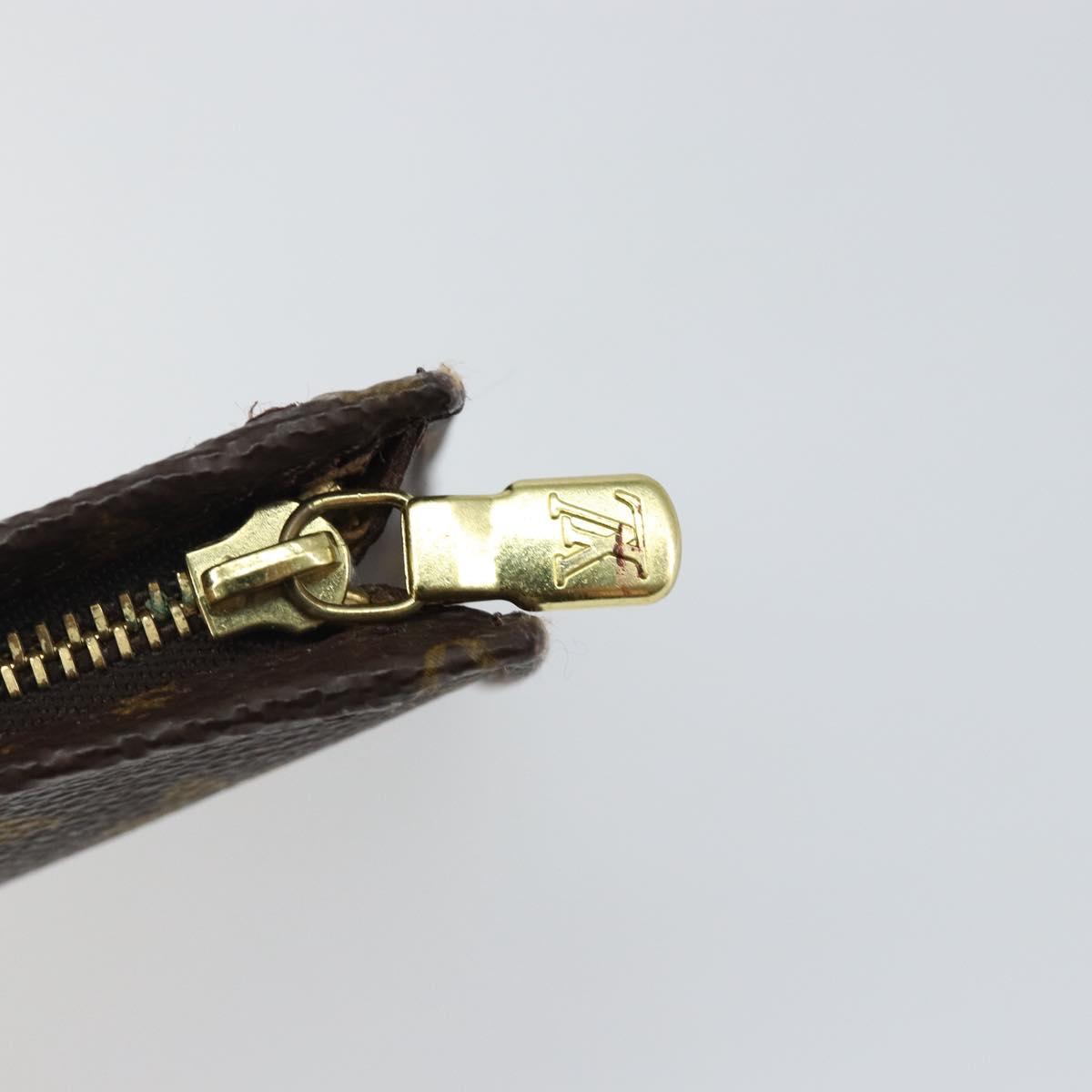 LOUIS VUITTON Monogram Bucket PM Accessory Pouch LV Auth 145052