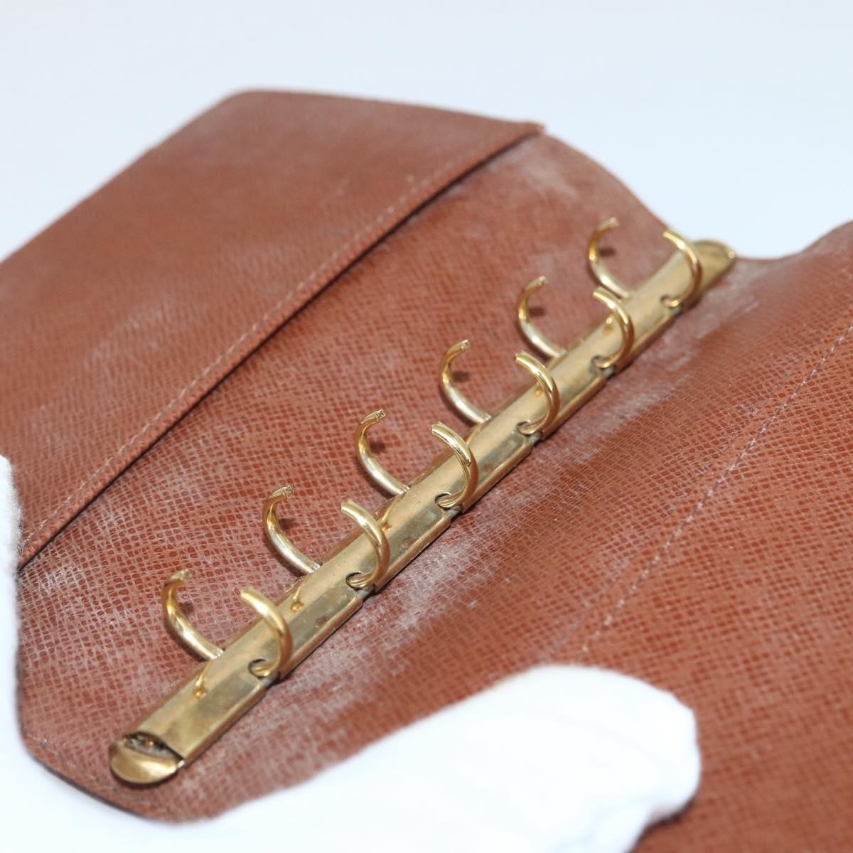 LOUIS VUITTON Monogram Agenda PM Day Planner Cover R20005 LV Auth 145053