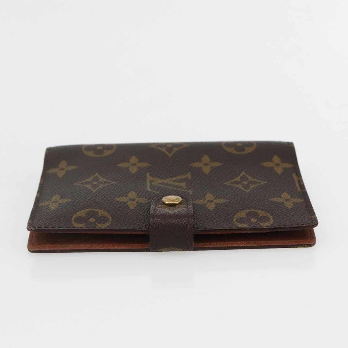 LOUIS VUITTON Monogram Agenda PM Day Planner Cover R20005 LV Auth 145053