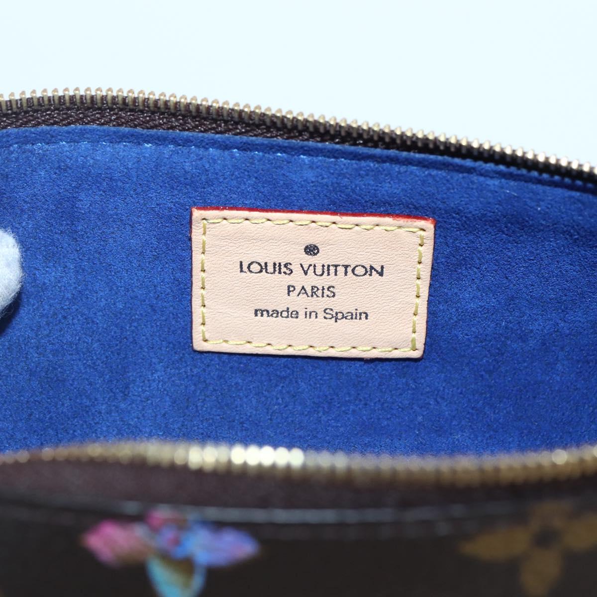 LOUIS VUITTON Monogram Trousse Elizabeth Pen Case GI0907 LV Auth 145058A