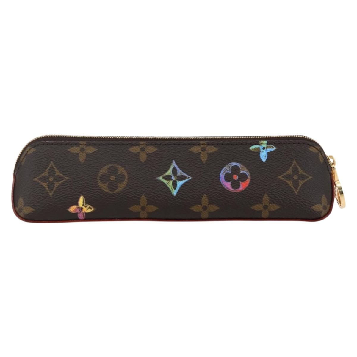 LOUIS VUITTON Monogram Trousse Elizabeth Pen Case GI0907 LV Auth 145058A