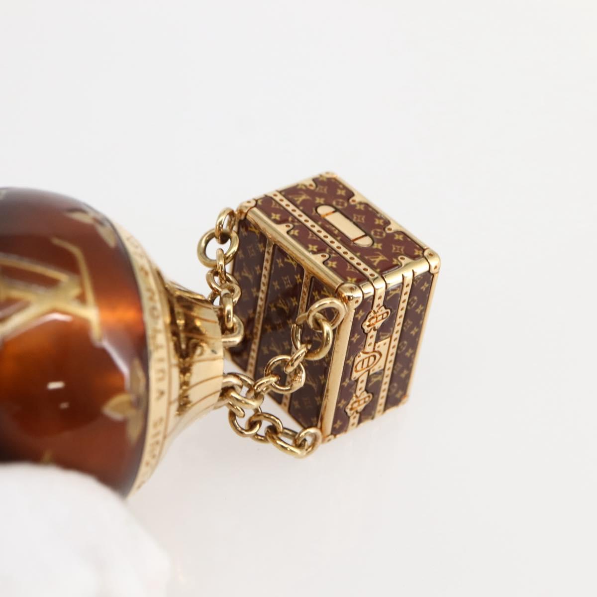 LOUIS VUITTON BijouxSac Montgolfier Charm metal Gold M66370 LV Auth 145064A