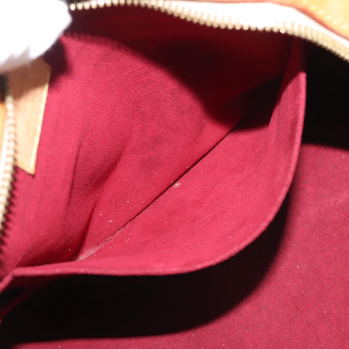 LOUIS VUITTON Monogram Multicolor Claudia Hand Bag White M40193 LV Auth 145078