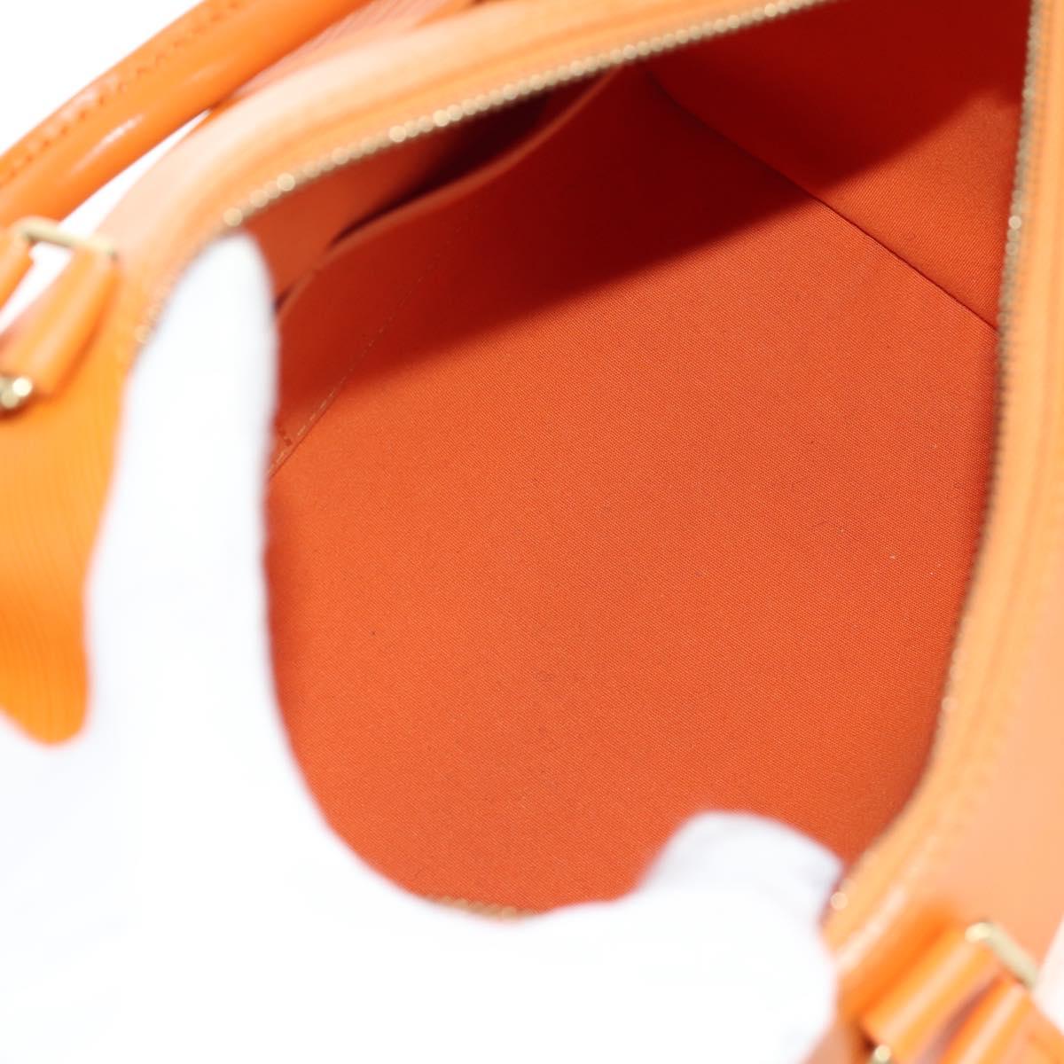 LOUIS VUITTON Epi Speedy 25 Hand Bag Orange Mandarin M5903H LV Auth 145079V