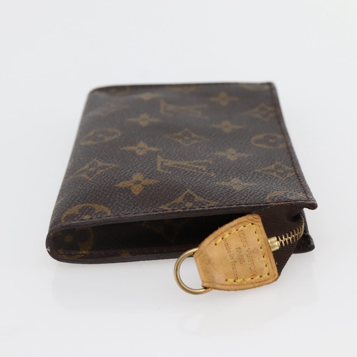 LOUIS VUITTON Monogram Bucket PM Accessory Pouch LV Auth 145084