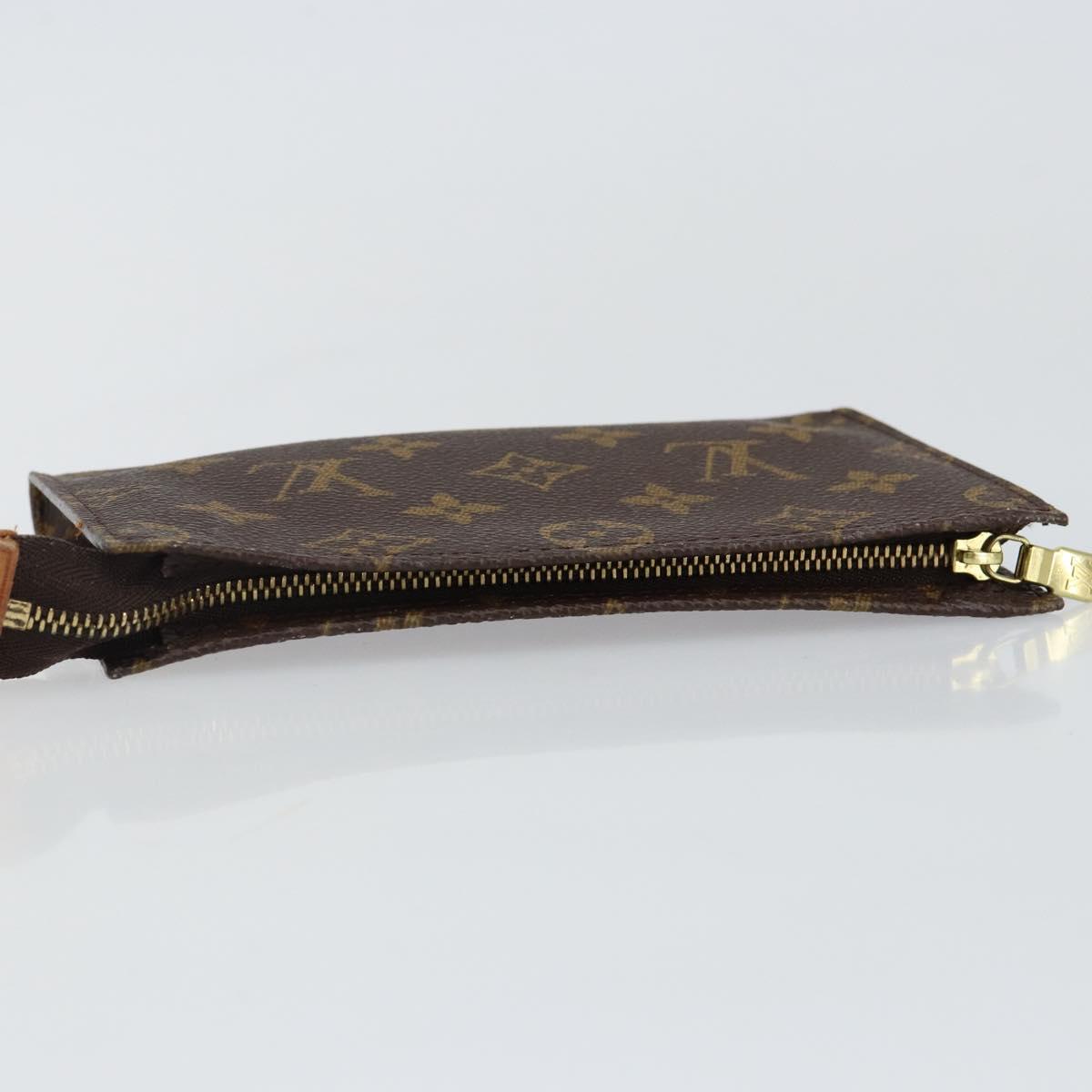 LOUIS VUITTON Monogram Bucket PM Accessory Pouch LV Auth 145085