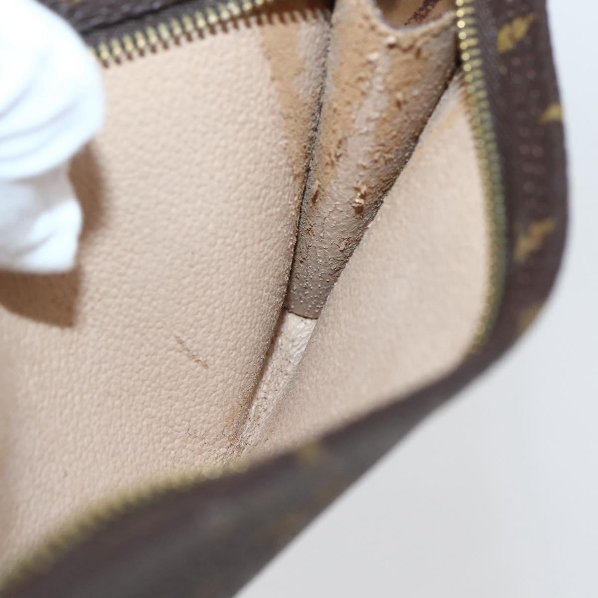 LOUIS VUITTON Monogram Bucket PM Accessory Pouch LV Auth 145087