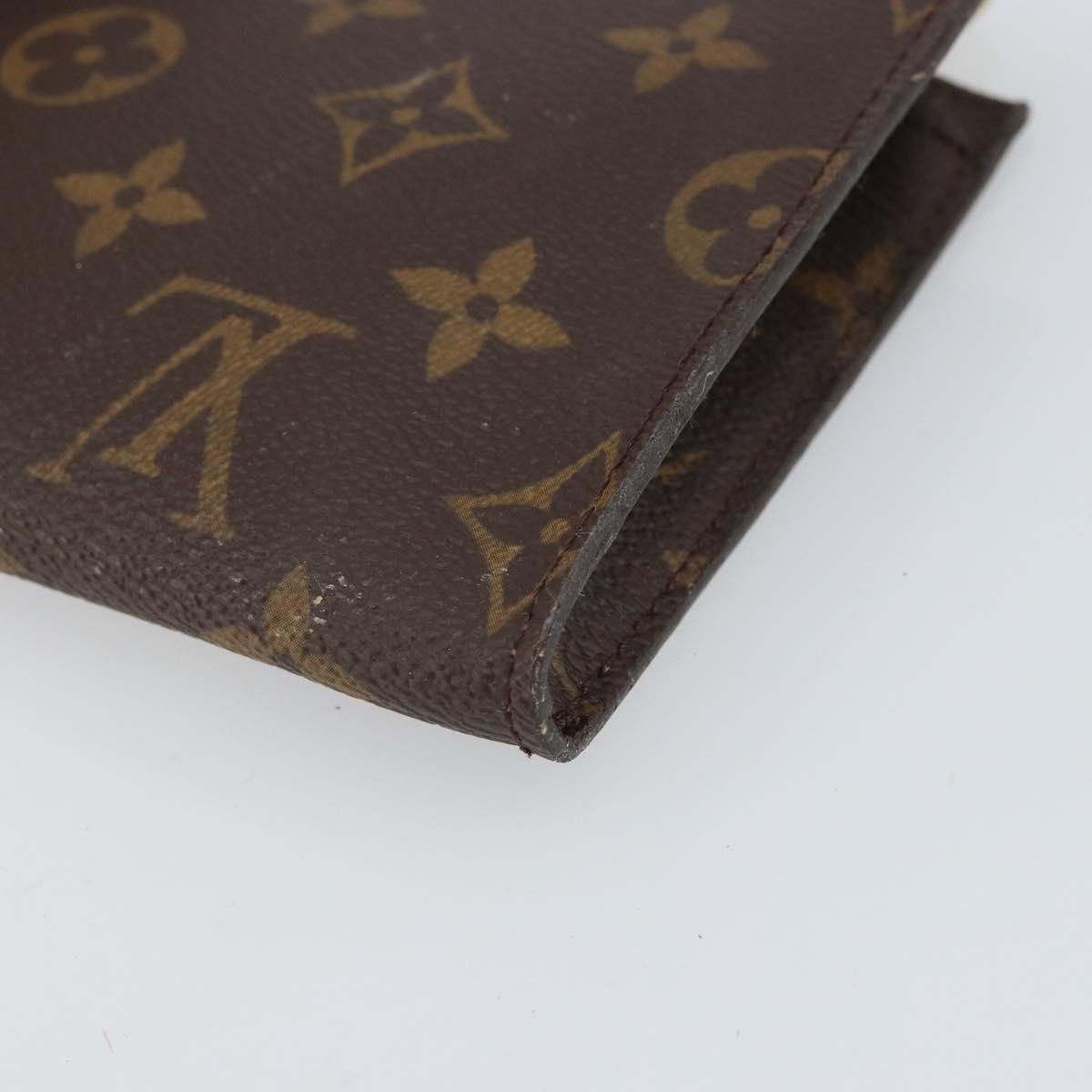 LOUIS VUITTON Monogram Bucket PM Accessory Pouch LV Auth 145091