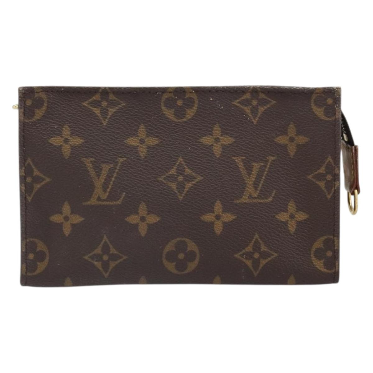 LOUIS VUITTON Monogram Bucket PM Accessory Pouch LV Auth 145091