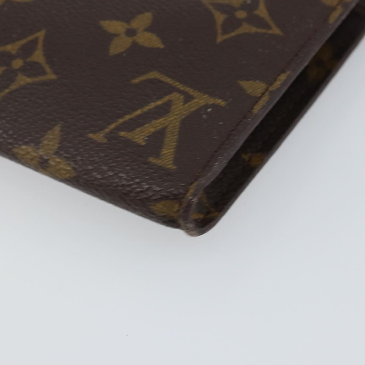 LOUIS VUITTON Monogram Bucket GM Accessory Pouch LV Auth 145093