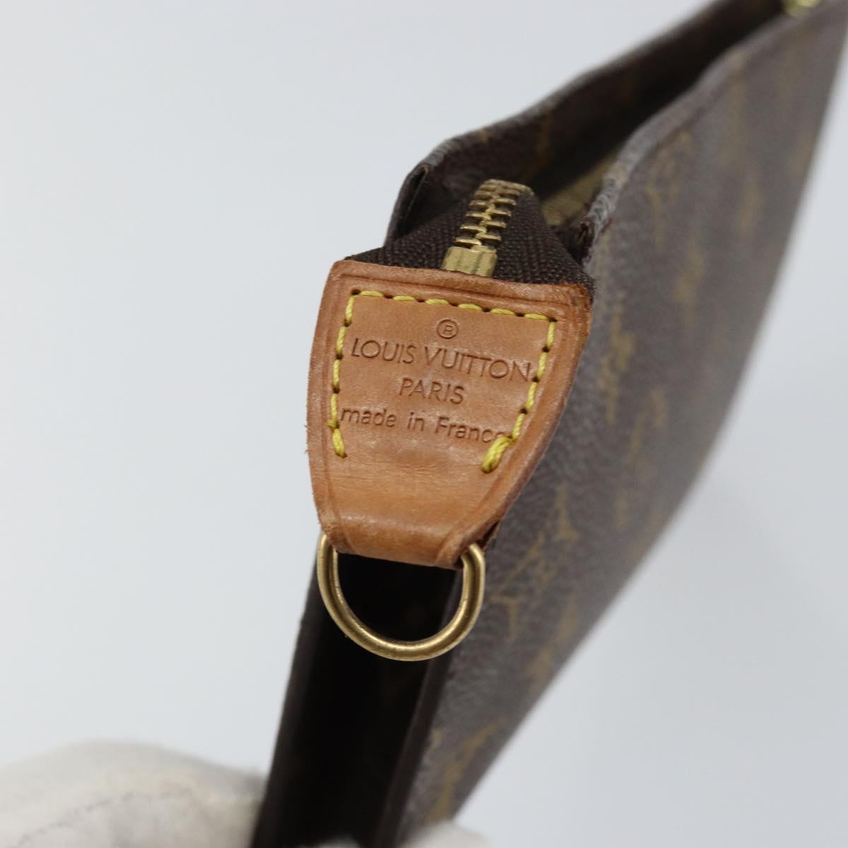 LOUIS VUITTON Monogram Bucket GM Accessory Pouch LV Auth 145093