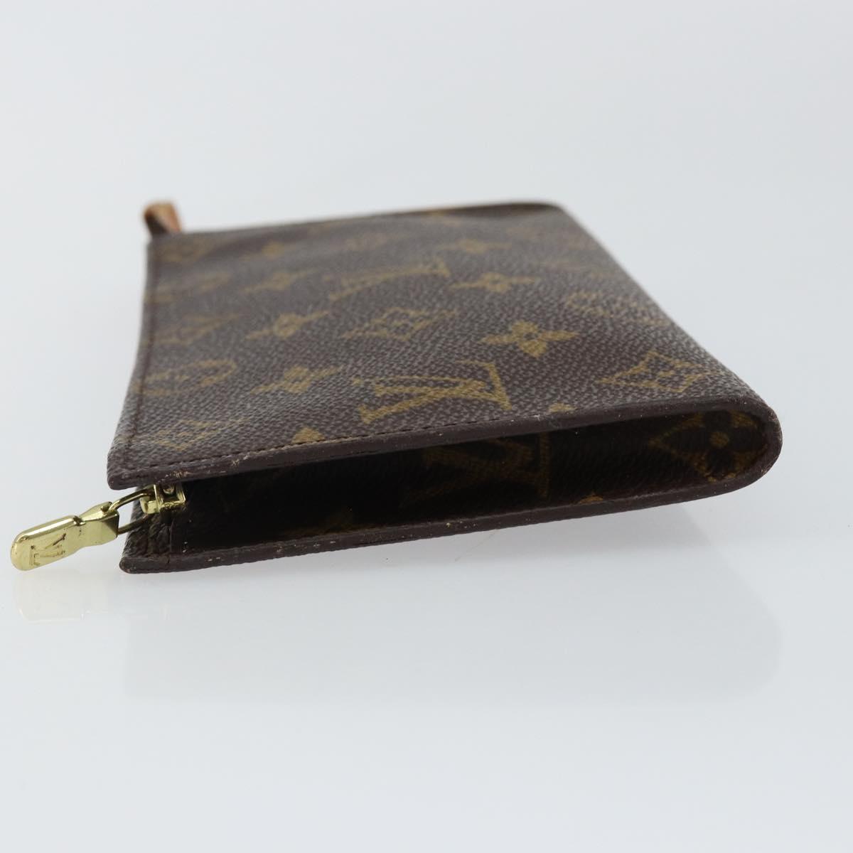 LOUIS VUITTON Monogram Bucket GM Accessory Pouch LV Auth 145093