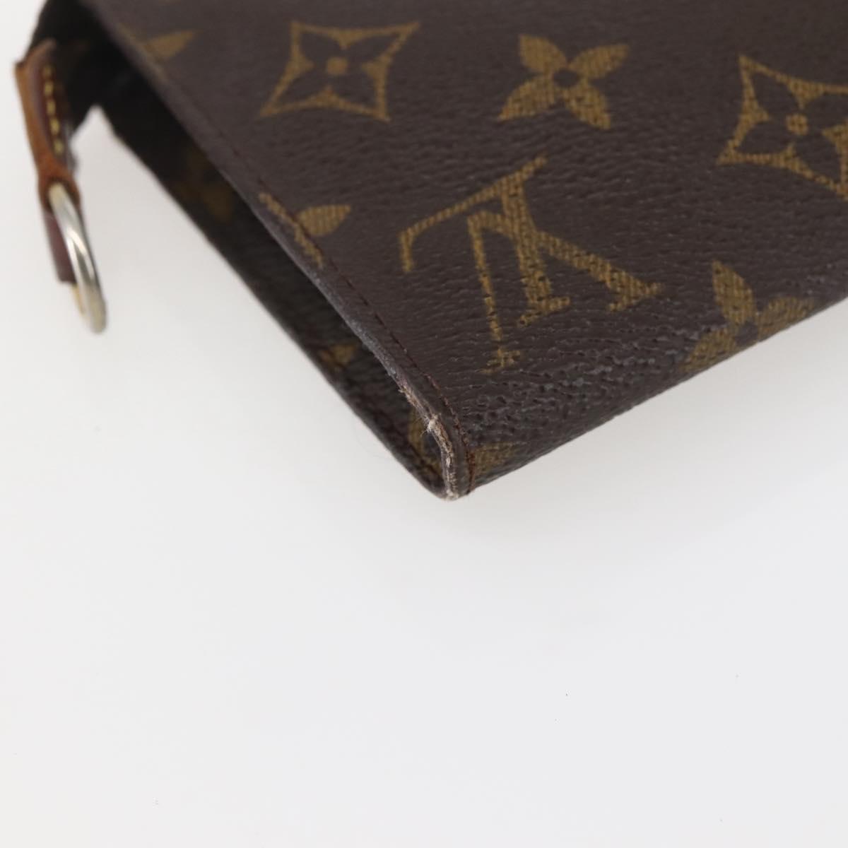 LOUIS VUITTON Monogram Bucket GM Accessory Pouch LV Auth 145094