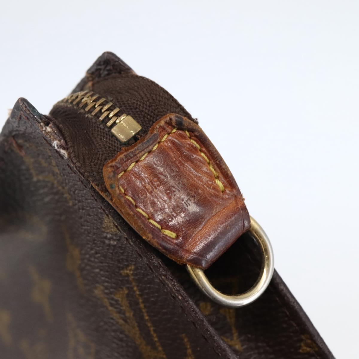 LOUIS VUITTON Monogram Bucket GM Accessory Pouch LV Auth 145094