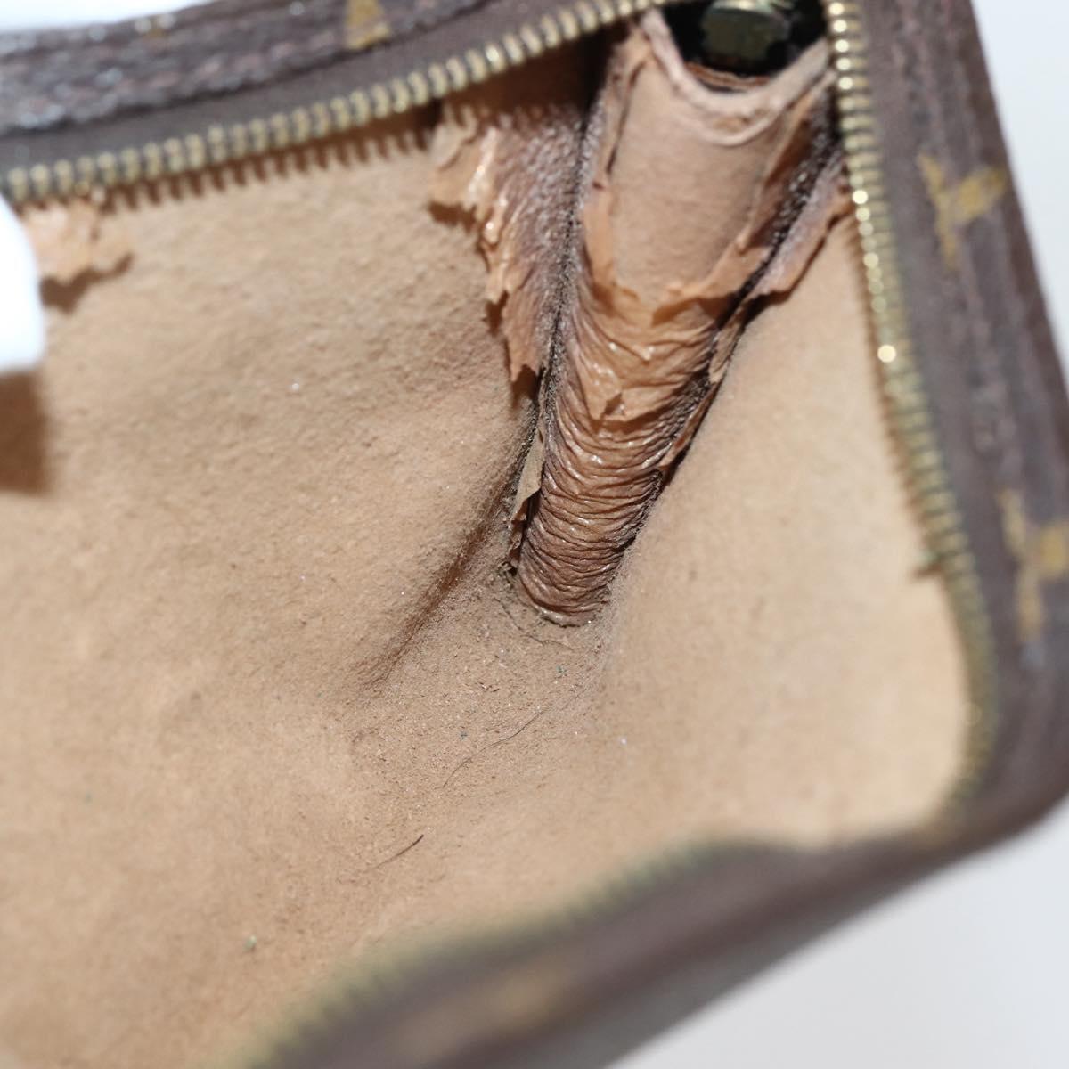 LOUIS VUITTON Monogram Bucket GM Accessory Pouch LV Auth 145094